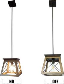 img 2 attached to Lobolighting Farmhouse Chandelier Lighting Industrial