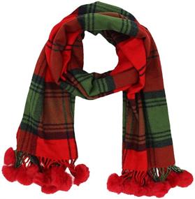 img 2 attached to 🧣 Warm up this Christmas with Jaweaver Cashmere Scarves - Perfect Women's Accessories for Winter in Scarves & Wraps