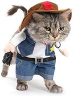 🤠 meihejia funny cowboy jacket suit - adorable costumes for petite dogs & cats, ideal for seo logo