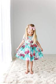 img 3 attached to 👗 Posh Peanut Girls Dresses: Adorable and Stylish Girls' Clothing