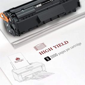 img 2 attached to Toner Kingdom Compatible Toner Cartridges for HP 12A Q2612A - 2-Pack Black Toner 🖨️ Replacement for HP 1020 1012 1022 1010 1018 1022n 3050 3015 3055 3030 3052 M1319F Printer