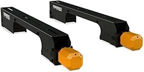 img 4 attached to 🔧 ToughBuilt - Miter Saw Stands, Tool Mounts - Sturdy Twist Locks - (2 Pack) (TB-S250)