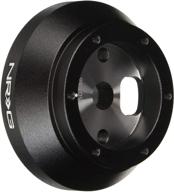 🚗 адаптер nrg short steering wheel hub - chevrolet corvette (2005-2013) - часть № srk-177h, черный. логотип