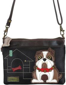 img 2 attached to Crossbody Handbag Shoulder Adjustable Dog Indigo Women's Handbags & Wallets in Crossbody Bags