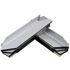 img 3 attached to 🔥 Термоблок Thermalright M.2 NVME: Двусторонний алюминиевый радиатор с силиконовой термопастой для ноутбука PC с PCIe SSD