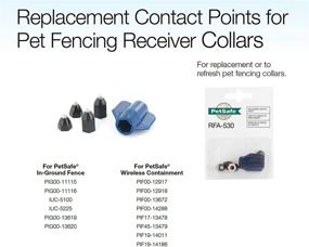 img 1 attached to 🐾 Optimized PetSafe Replacement Contact Points for Pet Fencing Receiver Collars