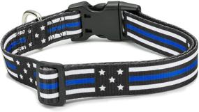 img 2 attached to Optimized Thin Blue Line Canine Collar