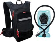 🎒 revx- thermal insulated hydration backpack with 2l bpa free bladder - keeps liquid cool for up to 5 hours – ideal for hiking, ocr, cycling, camping, mtb logo