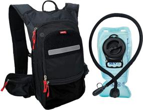 img 4 attached to 🎒 RevX- Thermal Insulated Hydration Backpack with 2L BPA Free Bladder - Keeps Liquid Cool for up to 5 Hours – Ideal for Hiking, OCR, Cycling, Camping, MTB