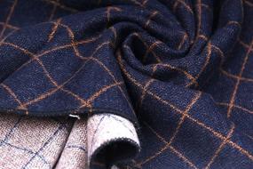 img 1 attached to Cashmere Classic Checked Men's Scarves by Shubb Scarves: Timeless Accessories for Stylish Gentlemen