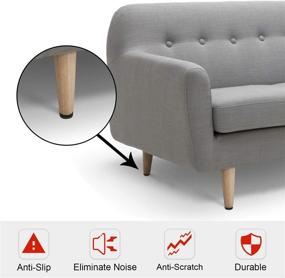 img 2 attached to Furniture Scratch Protectors Adhesive Hardwood