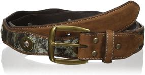 img 1 attached to Nocona Scalop Bullet Concho Mossy: Trendy and Rugged Western Belt Buckle