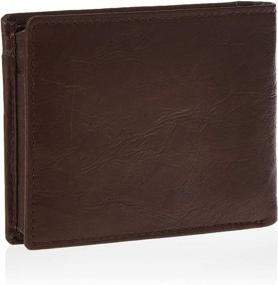 img 3 attached to Fossil Mens Flip Bifold Wallet