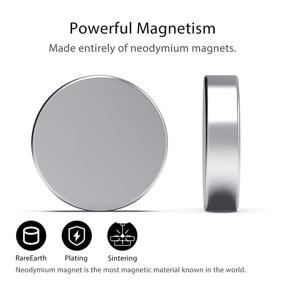 img 3 attached to 🧲 Enhance Your Whiteboard Experience with THCMAG Neodymium Magnets - 12X3MM (50PCS)