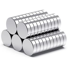 img 4 attached to 🧲 Enhance Your Whiteboard Experience with THCMAG Neodymium Magnets - 12X3MM (50PCS)