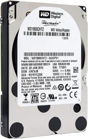 img 2 attached to Высокоскоростной внутренний жесткий диск Western Digital Velociraptor 1TB 10K RPM SATA III 2.5-дюймовый: максимальная производительность и накопитель