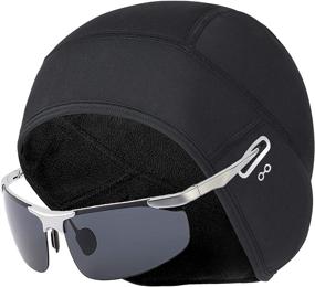 img 4 attached to CHYSELCHY Helmet Liner Glasses Black Man