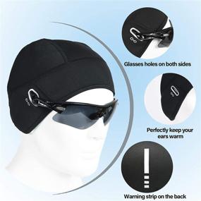 img 2 attached to CHYSELCHY Helmet Liner Glasses Black Man