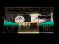 🎧 enhance your audio experience with memorex cd2 high bias 110 logo