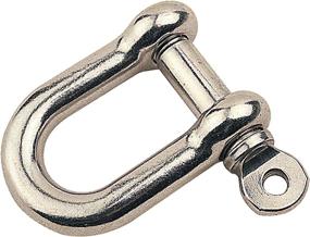 img 1 attached to Sea Dog 147010 1 Stainless D Shackle