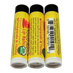 img 4 attached to 🍯 Naked Bee Pomegranate and Honey Lip Balm - 0.15 oz (Pack of 3)