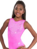 🤸 elevate your performance with gk girls gymnastics leotards dance ballet one piece logo