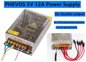 img 3 attached to PHEVOS 5V 12A 60W Universal Switching Power Supply for Raspberry 🔌 Pi Models, CCTV, Radio Project, WS2812B, WS2811, WS2801 LED Strips, Pixel Lights