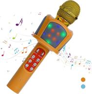 wireless bluetooth microphone machines rechargeable kids' electronics logo