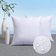 miulee outdoor waterproof hypoallergenic furniture bedding in decorative pillows, inserts & covers logo