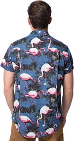 img 3 attached to 🌺 Brooklyn Athletics Retro Hawaiian Flamingo