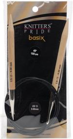 img 2 attached to 🧶 Knitter's Pride Basix 40" Circular Knitting Needles, US 13 (9.0mm) - Item #400241