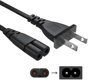 img 3 attached to ✅ UL Listed AC Power Cord Cable for Apple TV 1st-5th Generation (Including 4K)