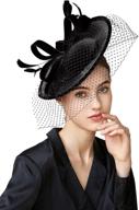 👒 babeyond fascinator kentucky headband pillbox - women's & special occasion accessories logo