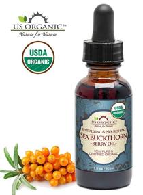 img 3 attached to 🌿 USDA Certified Organic Sea Buckthorn Berry Oil - 100% Pure & Natural - Supercritical CO2 Extracted - 1 oz (30 ml) Amber Glass Bottle