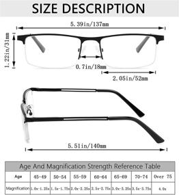 img 3 attached to Blocking Reading Glasses Computer Strength