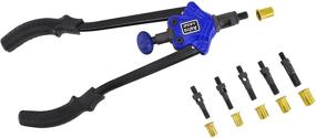 img 1 attached to 🛠️ Efficient and Reliable Astro Pneumatic Tool 1452 XL Nut/Thread Setting Hand Riveter Kit 1/2" Capacity for Professional Use