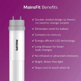 img 1 attached to 💡 Philips Mainsfit LED Medium 3-Foot