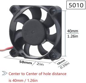 img 2 attached to GDSTIME 50X10Mm Small Brushless Cooling