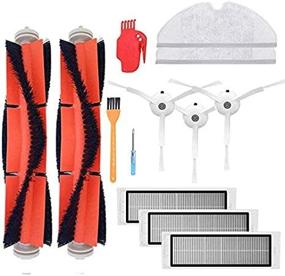 img 2 attached to 🔧 Upgraded Replacement Accessory Kit for Xiaomi Mi Robot Roborock S5 S6 S60 S65 S5 S50 S55 E25 E35 - Filters, Mops, Brushes, and More Vacuum Cleaner Parts