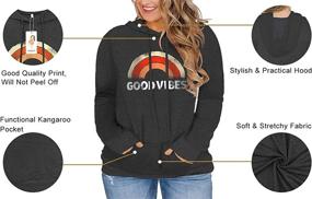 img 2 attached to 👚 Stylish and Comfortable Plus-Size Hoodies with Pockets for Women by VISLILY