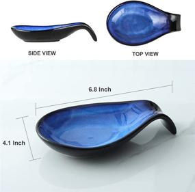 img 3 attached to 🥄 Ceramic Spoon Rest Countertop by Nihow