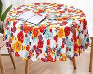 🍽️ ruvanti premium washable reusable tablecloth logo