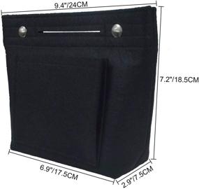 img 1 attached to YIICOOLY Handbag Pocketbook Organizer Divider