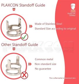 img 1 attached to 🔧 PLAXCON AG60 SG55 Plasma Standoff Guide Two Point StandOff compatible with CUT50 CUT50D Cut50DP Cut60 LGK60 Plasma Cutter AG60 / SG55 Plasma Cutting Torch Accessories PK-2