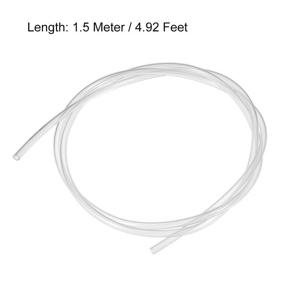 img 1 attached to Uxcell PTFE Tube 4 9Ft Transparent