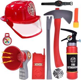 img 4 attached to Enhance Your Fireman Playtime with Liberty Imports Firefighter Accessories!