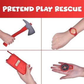 img 1 attached to Enhance Your Fireman Playtime with Liberty Imports Firefighter Accessories!