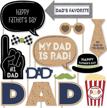 big dot happiness dad rad event & party supplies in photobooth props logo