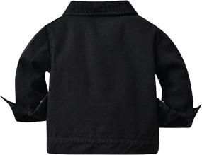 img 3 attached to Joe Wenko Distressed Toddler 5 6Years Boys' Clothing for Jackets & Coats