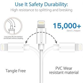 img 3 attached to 📱 Marchpower Certified iPhone Charger: Lightning Fast Charging Solution